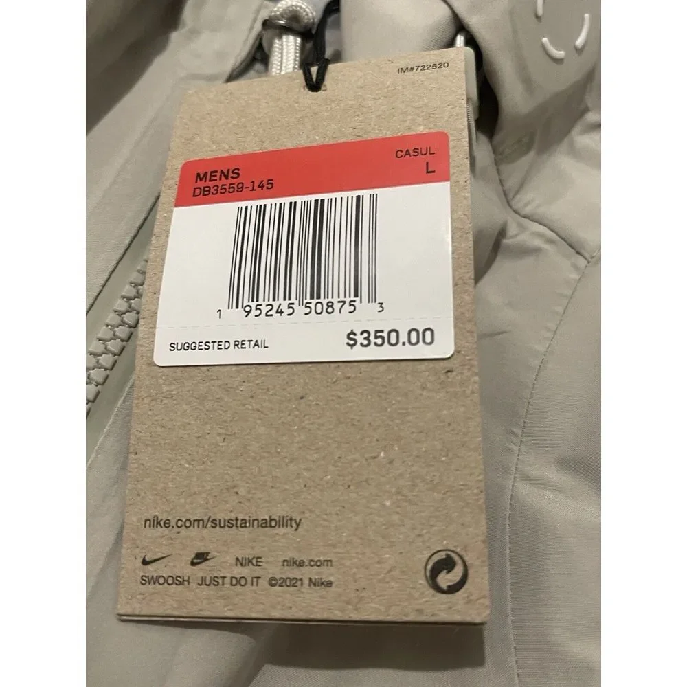 New Nike ACG GoreTex StormFit‎ 'Chain of Craters' Jacket Size Large(DB3559-145)